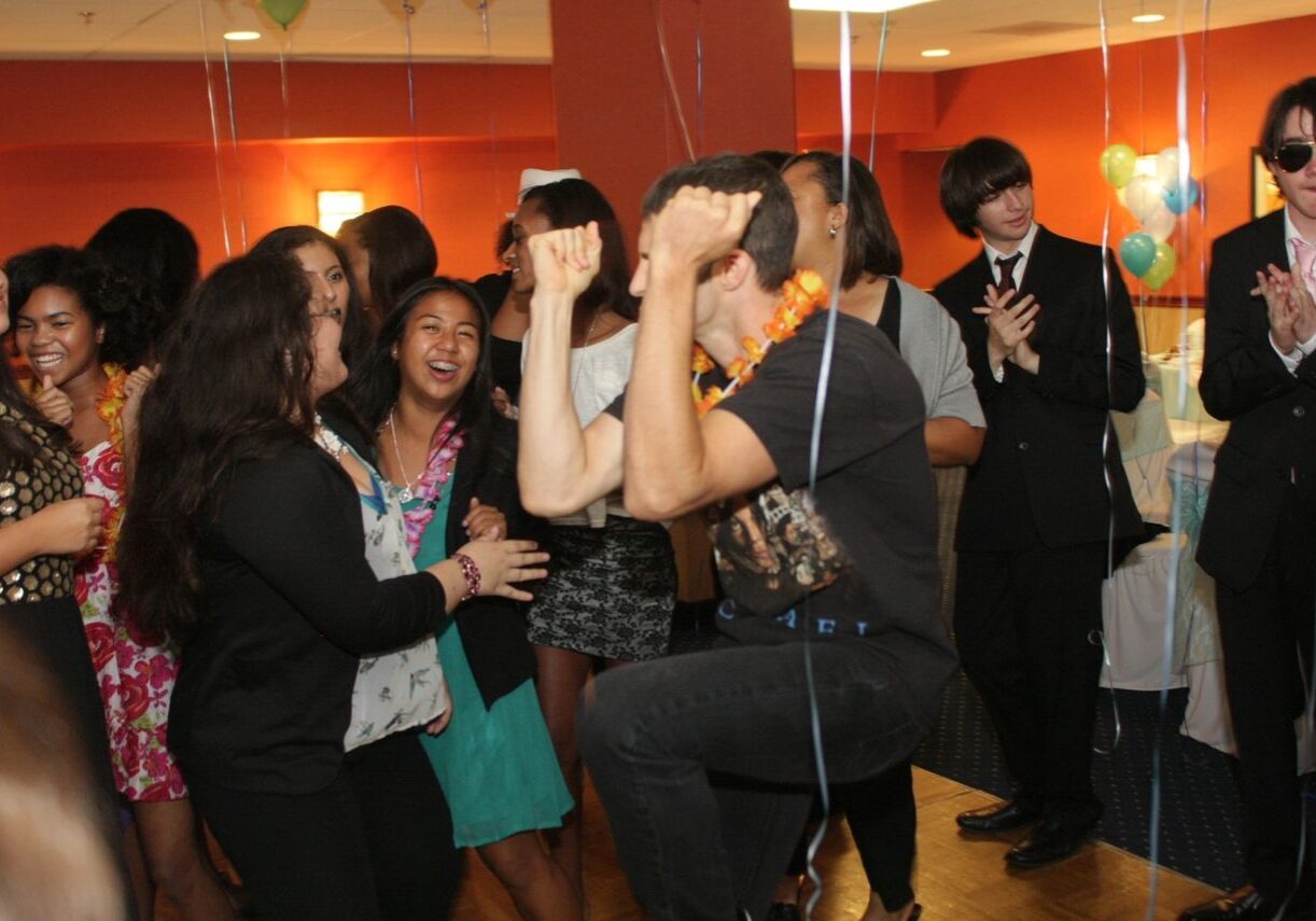 Our package called djs for kids and kids in their teens, sweet 16 party clapping for their Dj/MC taking the party to another level and Mr Dj Services